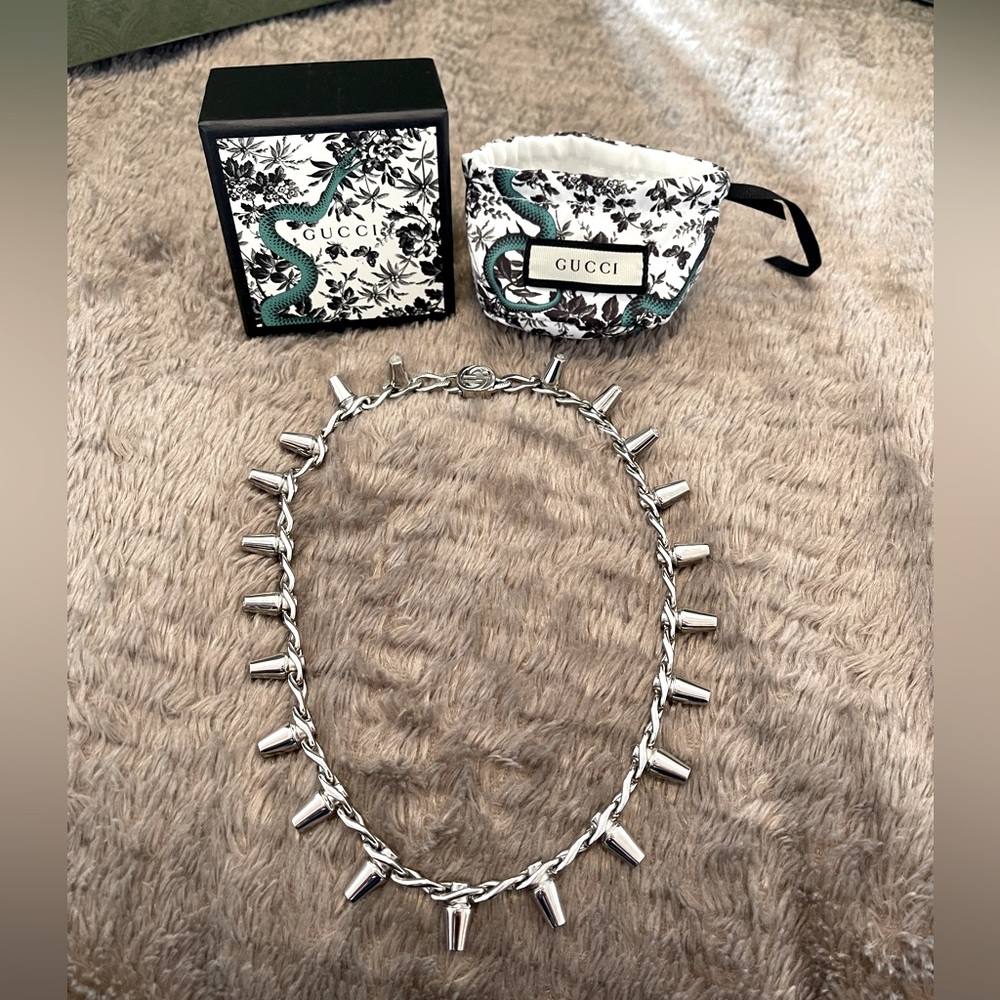 Gucci Studded Necklace
